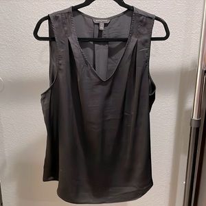 Black lightweight tank top